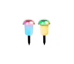 Polux LED Szolár lámpa MOMO 2xRGB LED/1,2V IP44