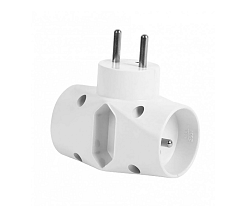Solight Elosztó 1x2,5A+2x10A/230V