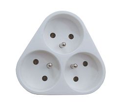 Solight Elosztó 3x10A/230V