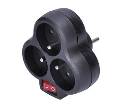 Solight Elosztó 3x10A/230V