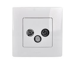 Solight Konnektor TV+R+SAT LEGRAND NILOÉ