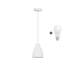 Solight LED Csillár 1xE27/10W/230V fekete 22cm