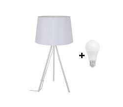 Solight LED Csillár 4xE27/10W/230V fekete 14cm