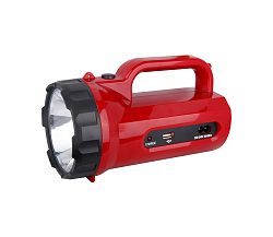 Solight LED tölthető lámpa 1xLED/5W/4V piros