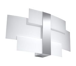 Sollux Fali lámpa CELIA 2xG9/40W/230V króm/fehér