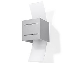 Sollux Fali lámpa LORETO 1xG9/40W/230V szürke