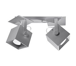 Sollux Spotlámpa CEDRA 1 1xGU10/40W/230V szürke
