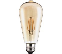 TCP LED Izzó VINTAGE ST64 E27/4W/230V