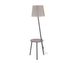 TK Lighting állólámpa LAMA 1xE27/60W/230V szürke
