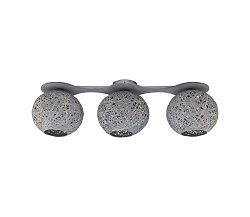 TK Lighting csillár BACKAZ GRAY 3xE27/60W/230V