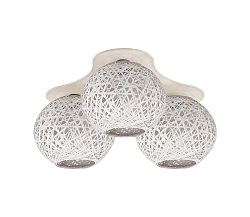 TK Lighting csillár BACKAZ WHITE 3xE27/60W/230V