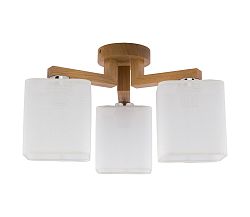 TK Lighting csillár IBIS WOOD 4xE27/60W/230V