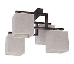 TK Lighting csillár LEA GRAY 2xE27/60W/230V