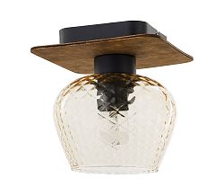 TK Lighting csillár MADERA BROWN 1xE27/60W/230V