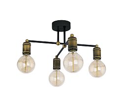 TK Lighting Csillár rúdon RETRO 4xE27/60W/230V