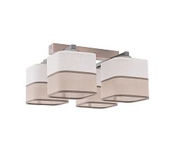 TK Lighting csillár TONI WHITE 4xE27/60W/230V