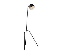Venti Állólámpa HERON 1xE27/60W/230V fekete