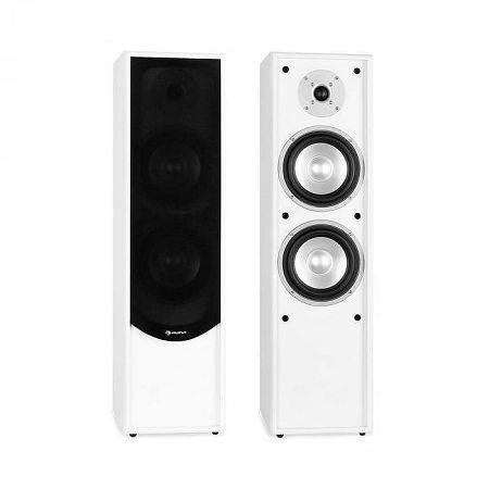 Auna Linie-300-WN, 80 W RMS, torony hangfal, fehér