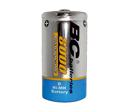 Baterie centrum Tölthető elem NiMH D 8000 mAh 1,2V