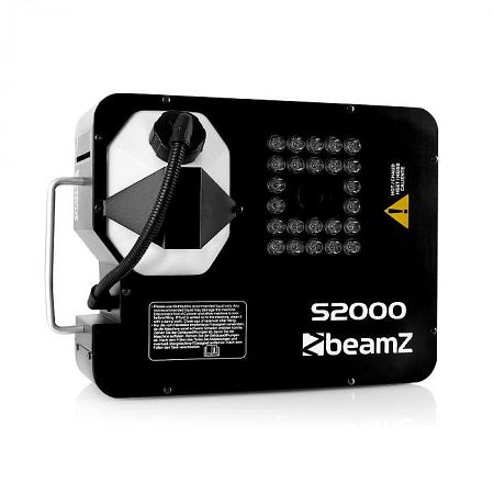 Beamz S2000 ködgép, DMX, LED, 530 m3/perc