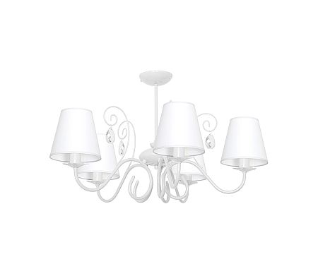 Decoland Csillár LAURA 3xE14/60W/230V fehér