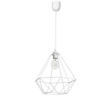 Decoland Függeszték BASKET 1xE27/60W/230V fehér