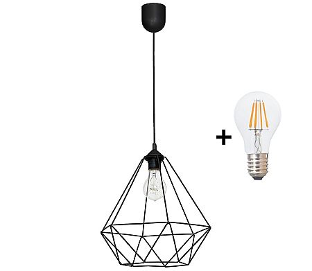 Decoland LED Függeszték BASKET 1xE27/8W/230V