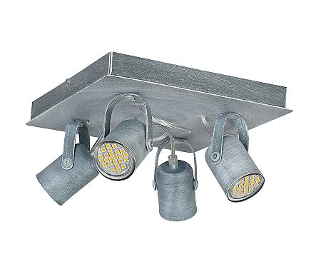 Decoland Spotlámpa MARK 4 4xGU10/40W/230V szürke