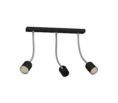 Decoland Spotlámpa MAXI 3xGU10/40W/230V fekete