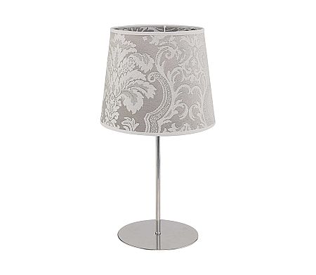 Duolla Asztali lámpa SOPRANO 1xE27/40W/230V ezüst