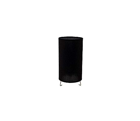 Duolla Asztali lámpa TUBA 1xE27/40W/230V fekete