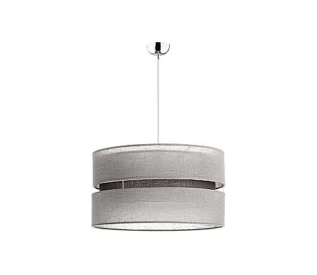 Duolla Csillár zsinóron DUO 1xE27/40W/230V szürke