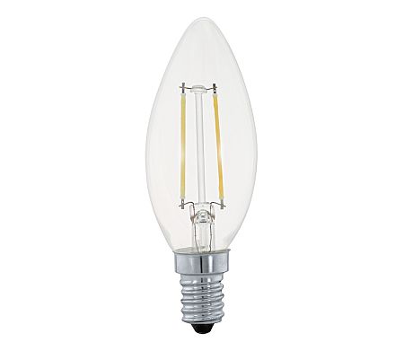 Eglo LED Izzó FILAMENT CLEAR E14/2W/230V