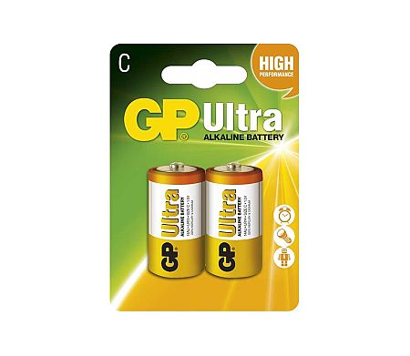 EMOS 2 db alkáli elem C GP ULTRA 1,5V