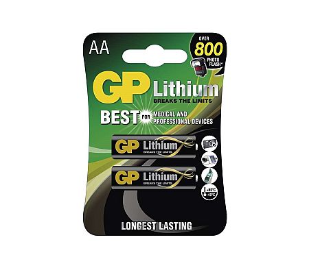 EMOS 2 db lítium elem AA GP LITHIUM 1,5V