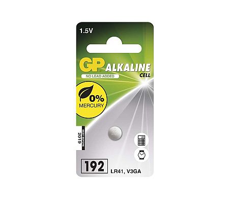 EMOS Alkáli gombelem LR41 GP ALKALINE 1,5V/24 mAh