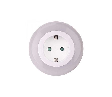 EMOS Éjszakai fény + aljzat 3xLED/0,63W/230V SCHUKO