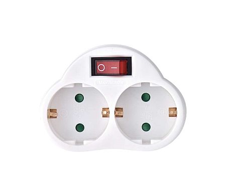 EMOS Elosztó kapcsolóval 2x16A/250V