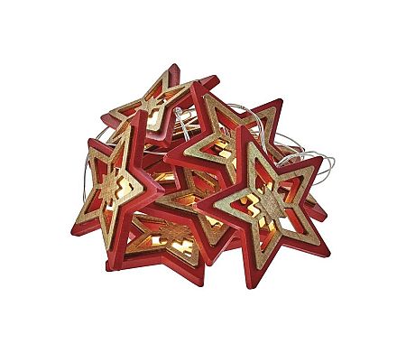 EMOS LED Karácsonyi lánc CHAIN 10xLED/0,6W/2xAA