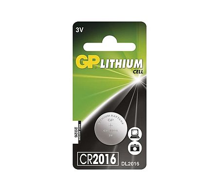 EMOS Lítium gombelem CR2016 GP LITHIUM 3V/90 mAh