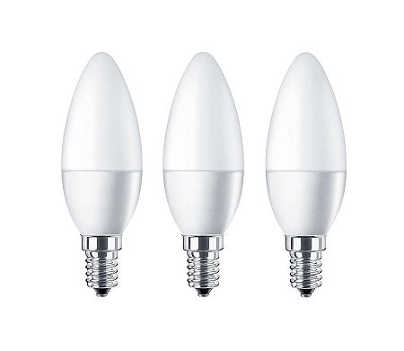 KÉSZLET 3x LED Izzó B40 E14/5,7W/230V 2700K