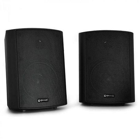 Kettős fali hangszóró QTX BC5A, 30 W-os RMS, fekete
