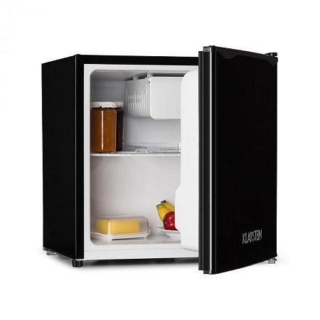 Klarstein, hűtő, 40 l, A+, fagyasztóval, fekete