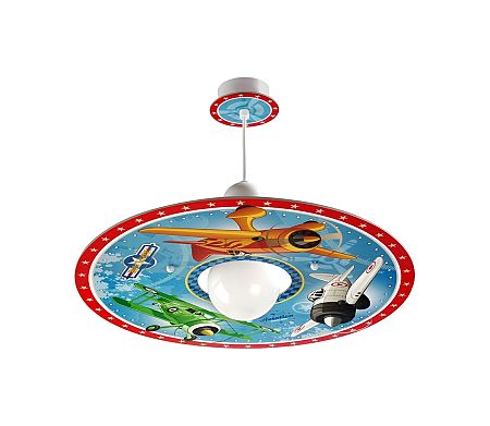 Klik AIRPLANE csillár 1xE27/60W/230V