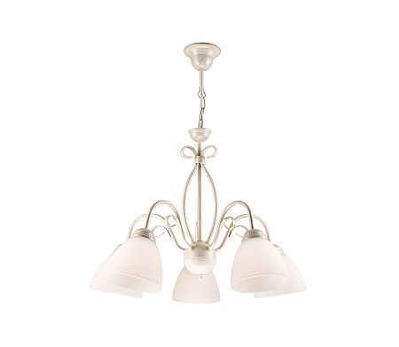 Lamkur Csillár láncon ADELLE 5xE27/60W/230V