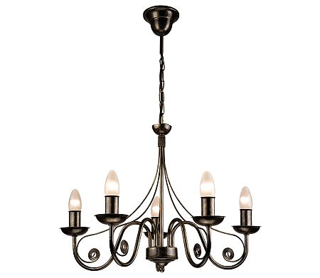 Lamkur Csillár láncon DONATO 5xE14/40W/230V