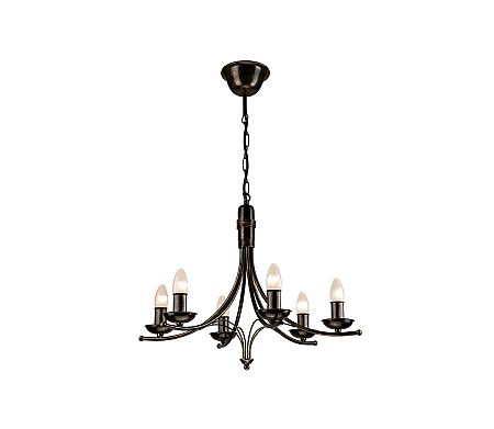 Lamkur Csillár láncon LUCA 6xE14/40W/230V