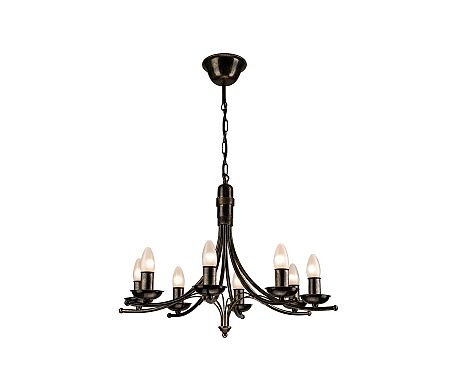 Lamkur Csillár láncon LUCA 8xE14/40W/230V