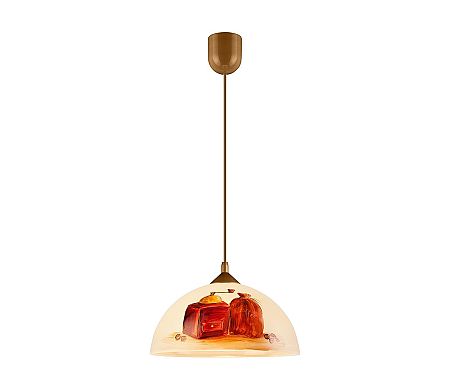 Lamkur Csillár zsinóron 1xE27/60W/230V