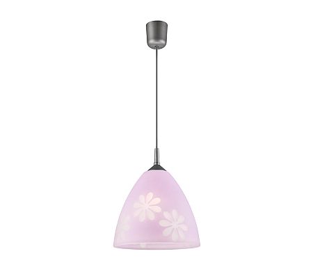 Lamkur Csillár zsinóron 1xE27/60W/230V Virágok
